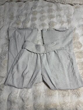 Victoria's Secret Light Gray Cozy Track Pants
